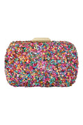 Savannah Pebble Clutch | Multi