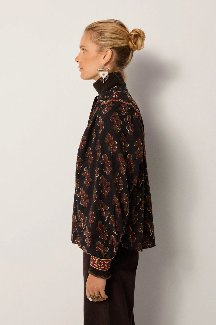 Scarlet Blouse | Black Coffee
