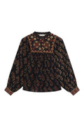 Scarlet Blouse | Black Coffee