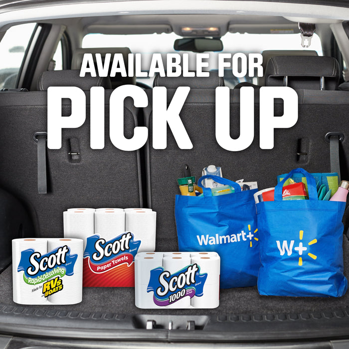 Scott Choose-a-Sheet Paper Towels, 12 Double Rolls, 110 Sheets Per Roll (1,320 Total)