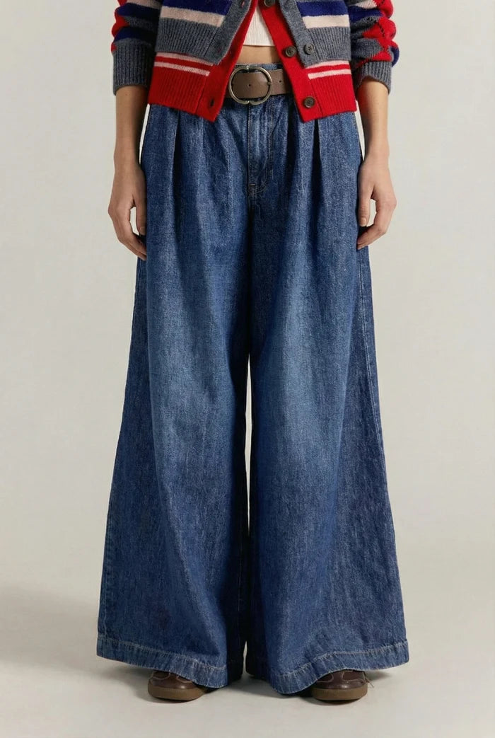 Scout Wide-Leg Jeans | Deep Indigo
