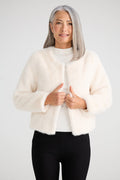 Selina Fur Jacket | Off White