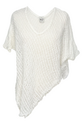 Short Sleeve Top Faustina in Latte Maremma