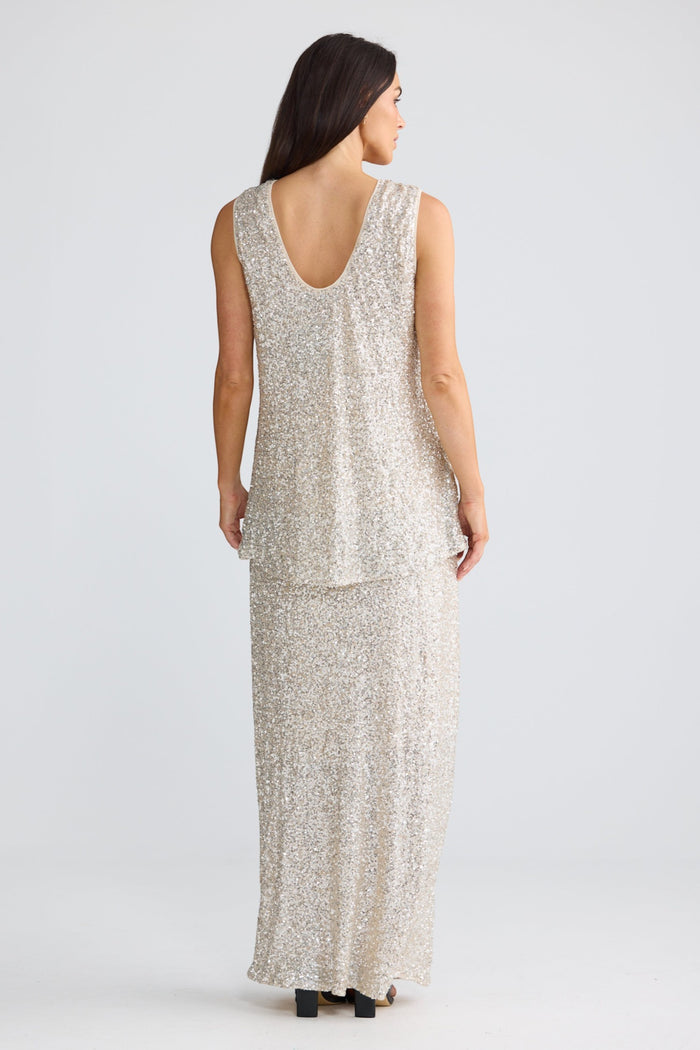 Show Stopper Top | Champagne