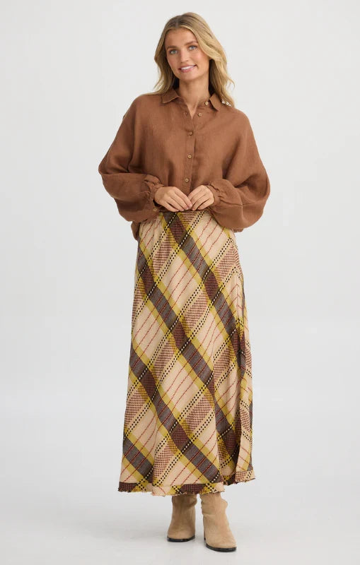 Sicily Skirt | Santiago Check