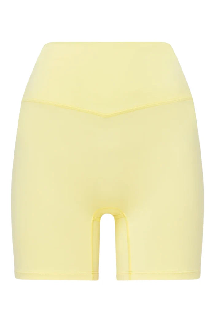 Signature 5" Bike Short | Soft Yellow