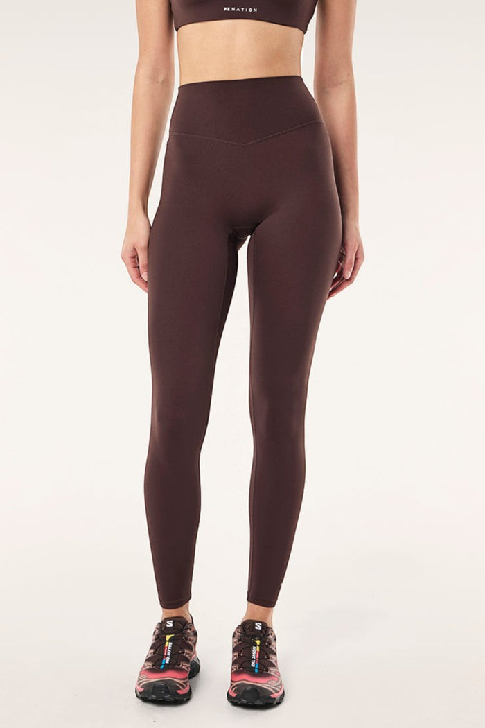 Signature Full Length Legging | Dark Plum