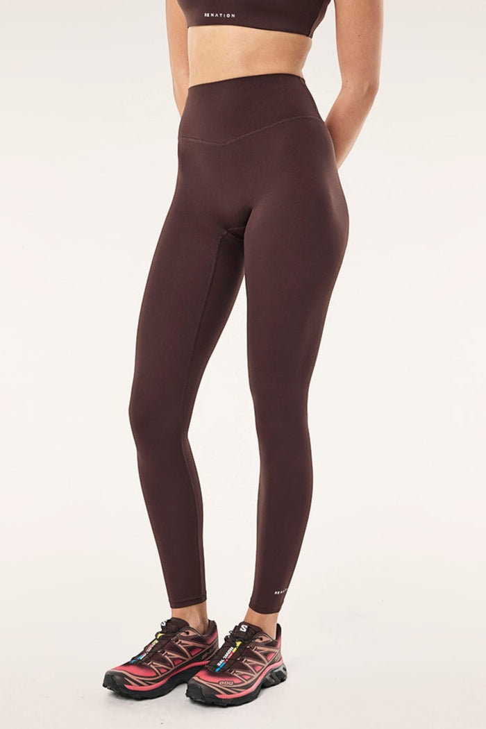 Signature Full Length Legging | Dark Plum