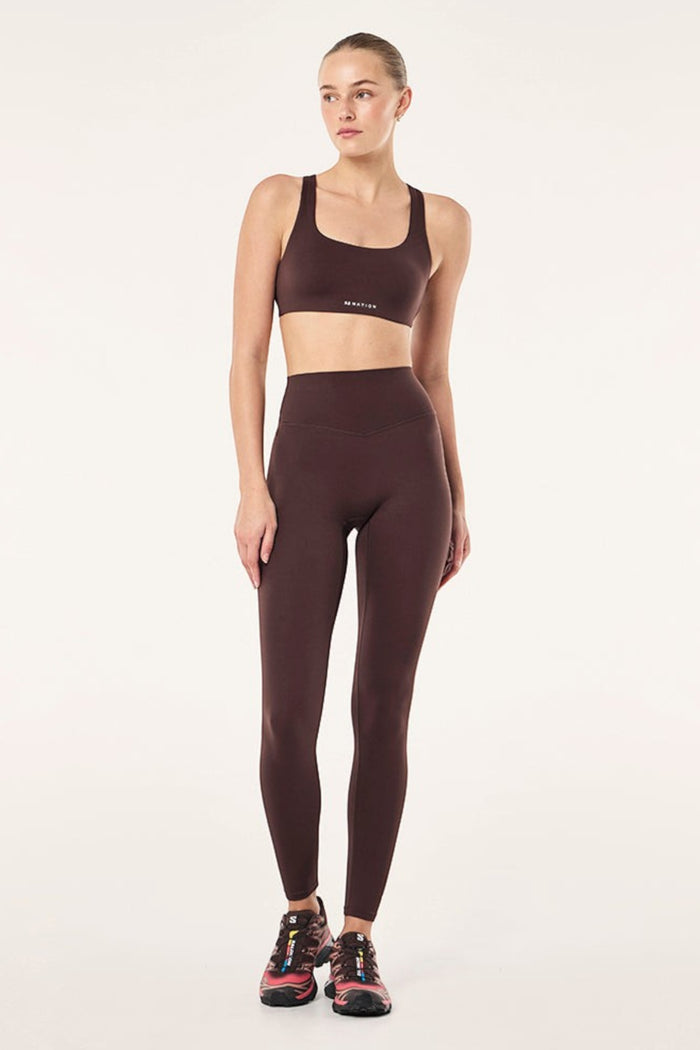Signature Full Length Legging | Dark Plum
