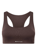 Signature Scoop Sports Bra | Dark Plum