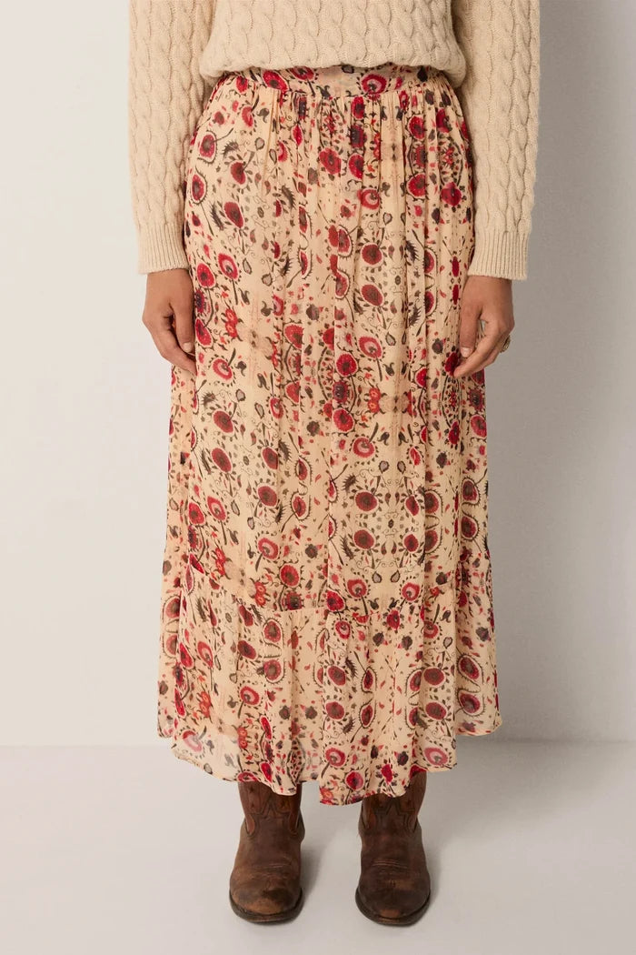 Simone Skirt | Coquelicot Coquillage