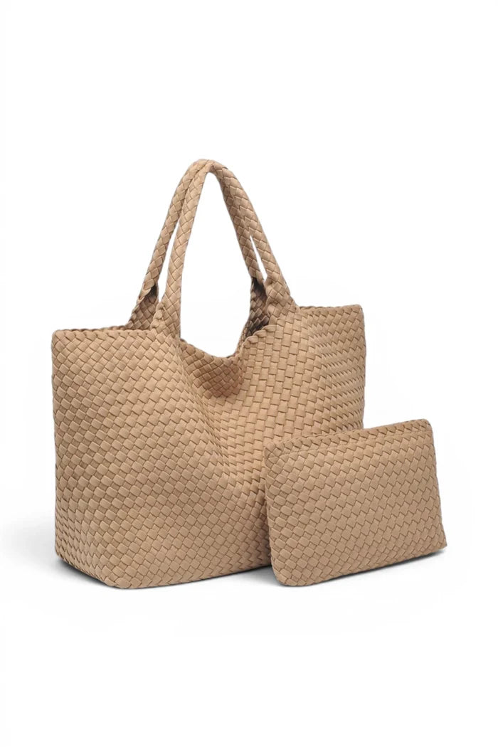 Sky's The Limit Large Tote | Nude