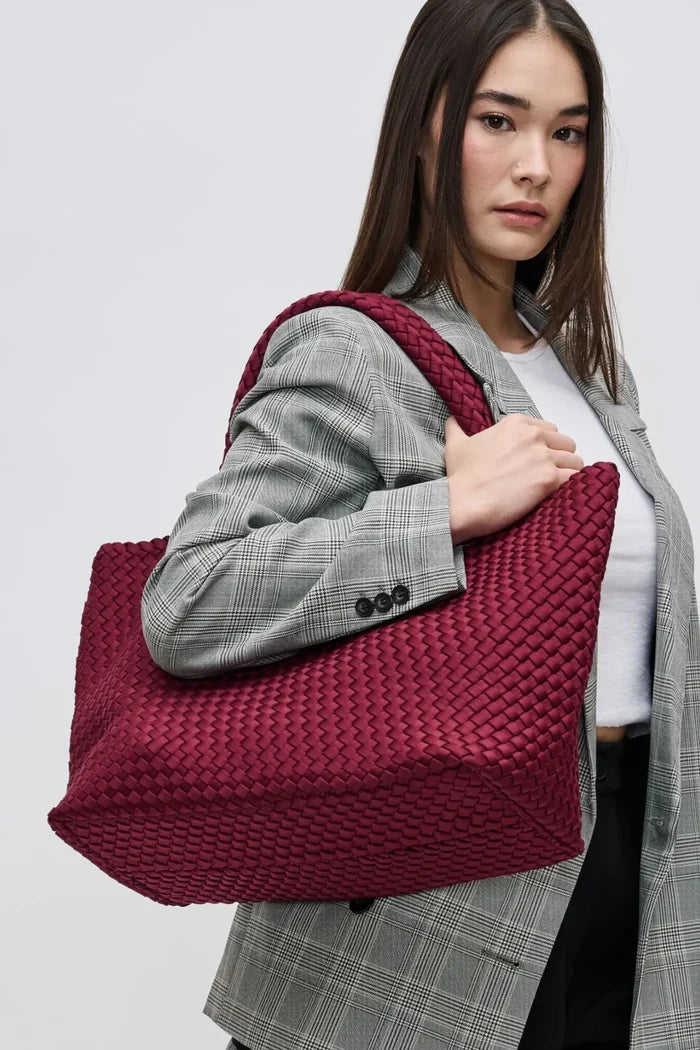 Sky's The Limit Large Tote | Wine