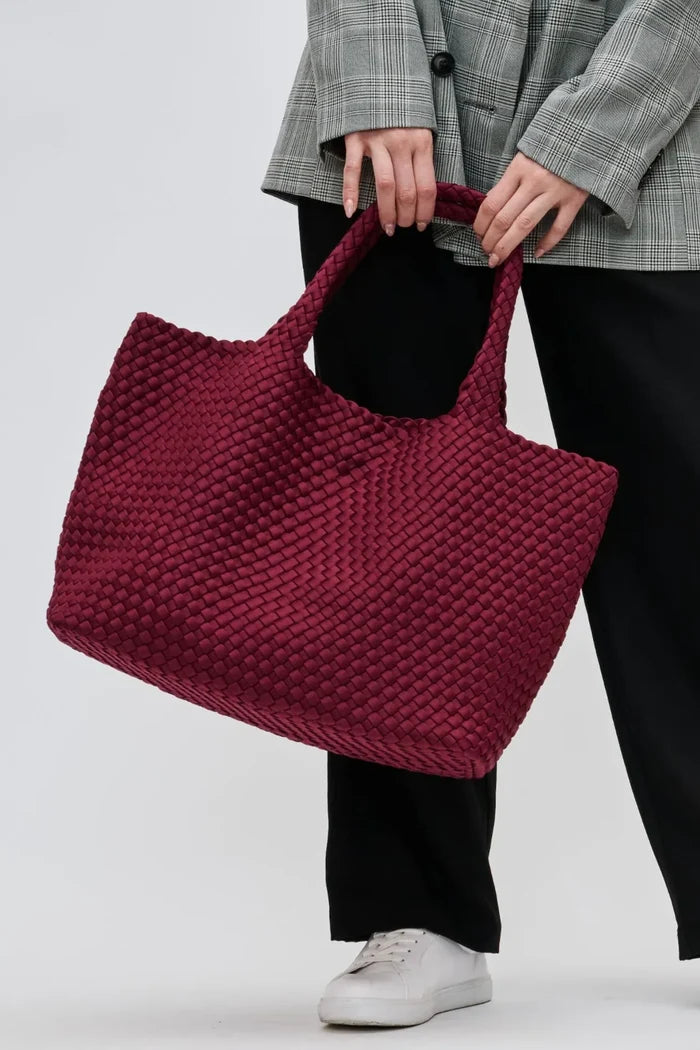 Sky's The Limit Large Tote | Wine