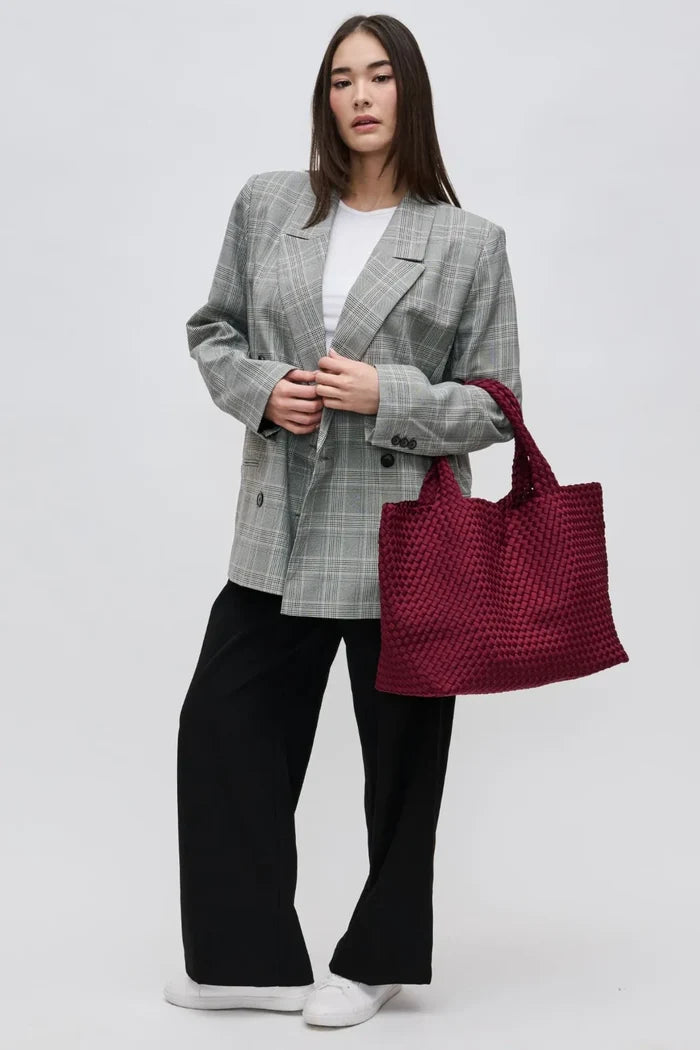 Sky's The Limit Large Tote | Wine