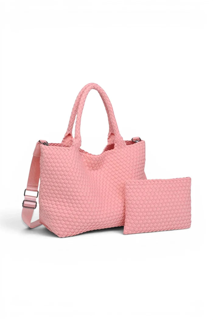 Sky's The Limit Medium Tote | Blush