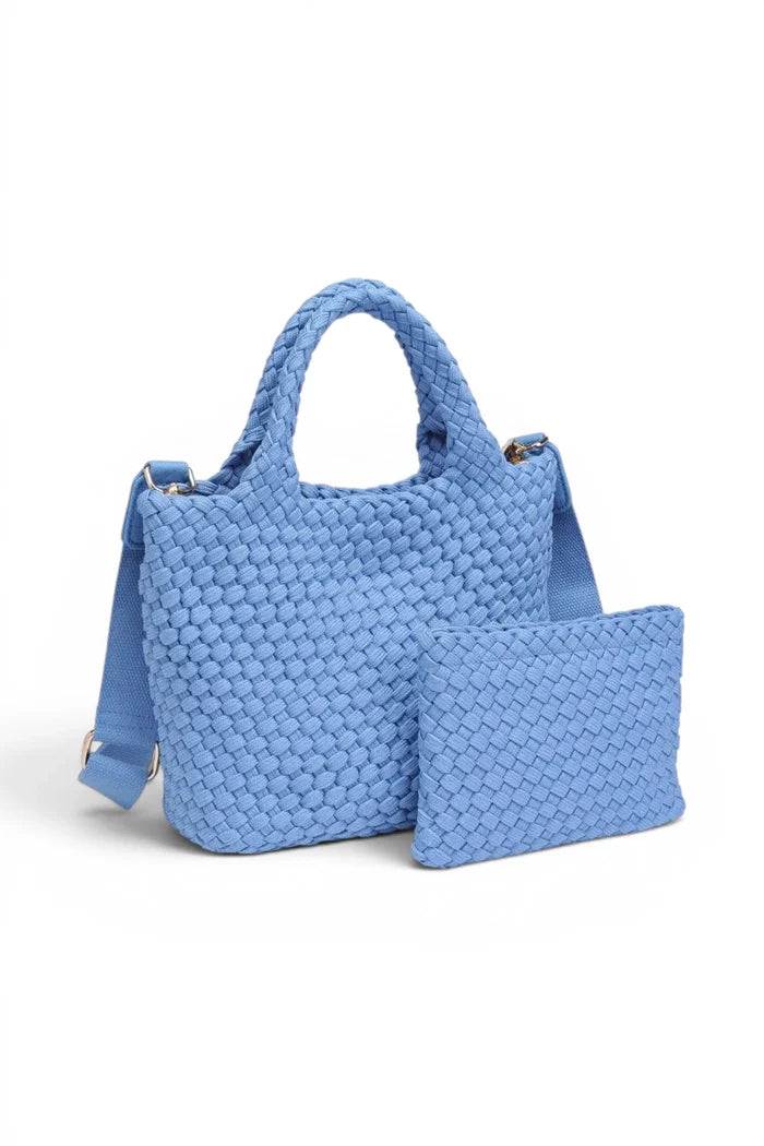 Sky's The Limit Small Eco Tote | Azure