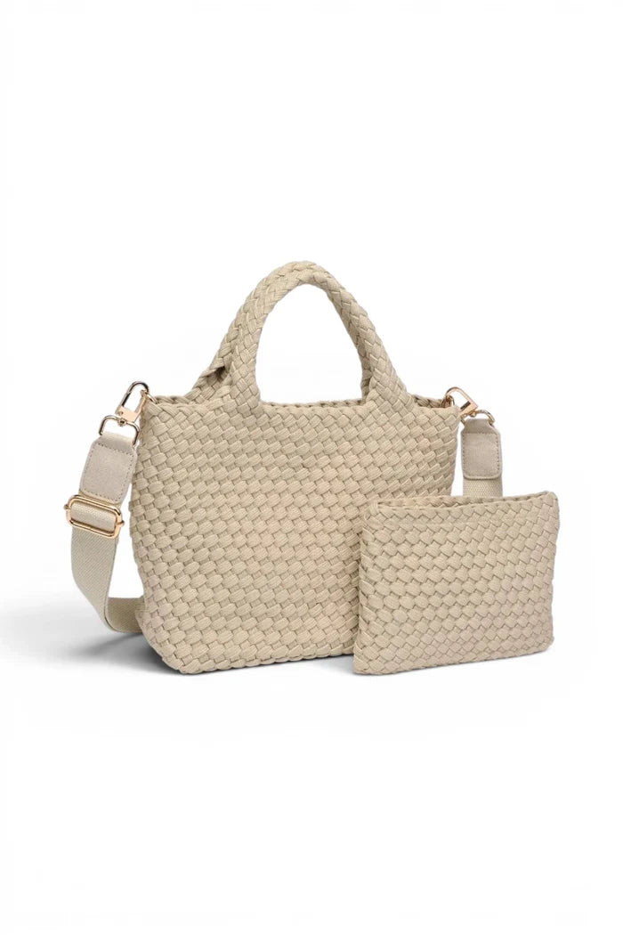 Sky's The Limit Small Eco Tote | Beige