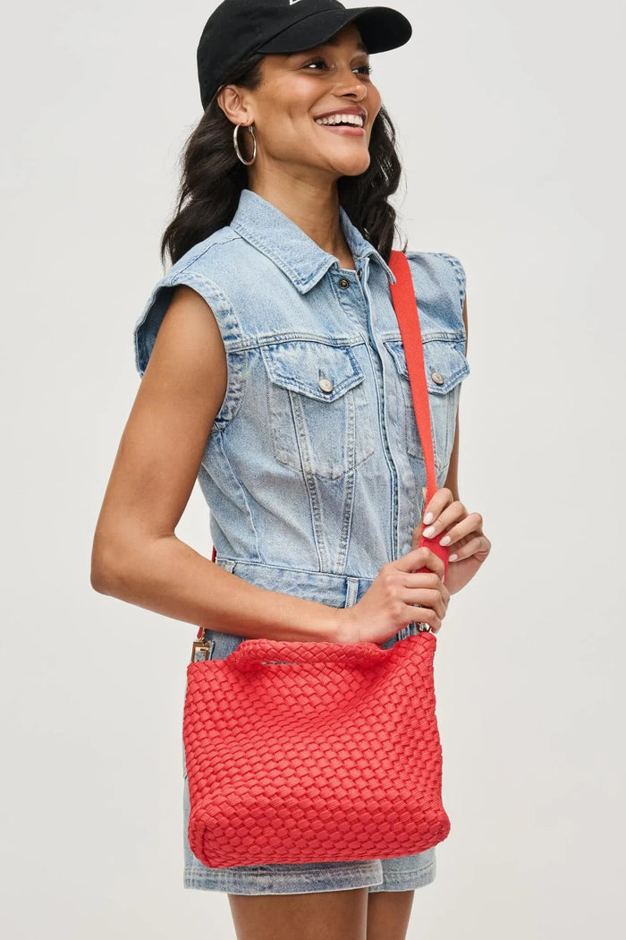 Sky's The Limit Small Eco Tote | Coral