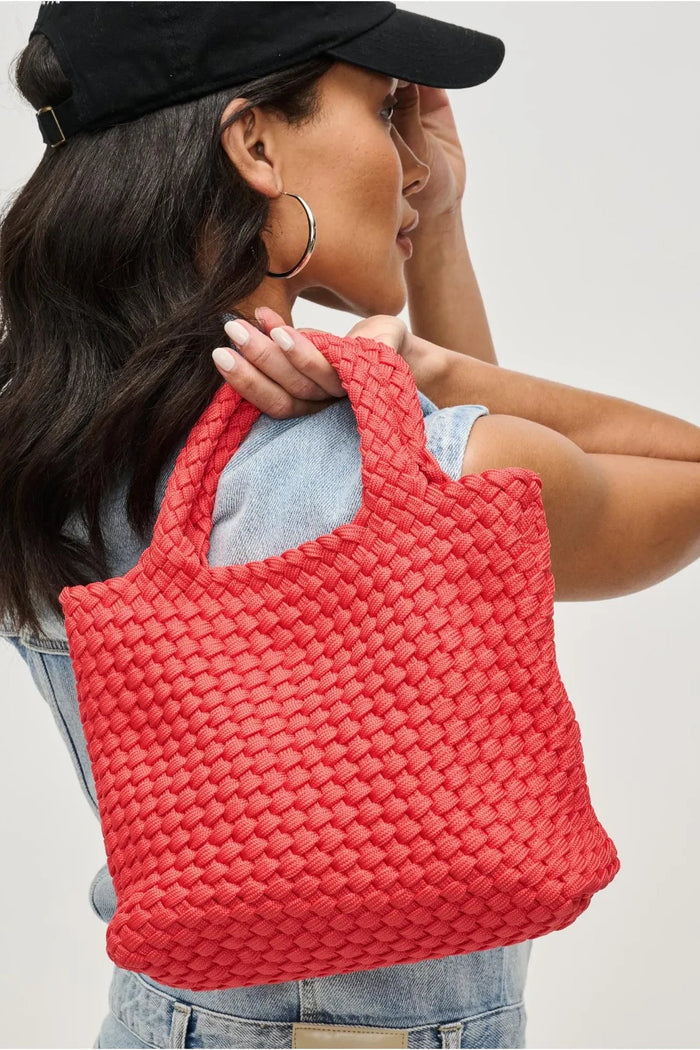 Sky's The Limit Small Eco Tote | Coral