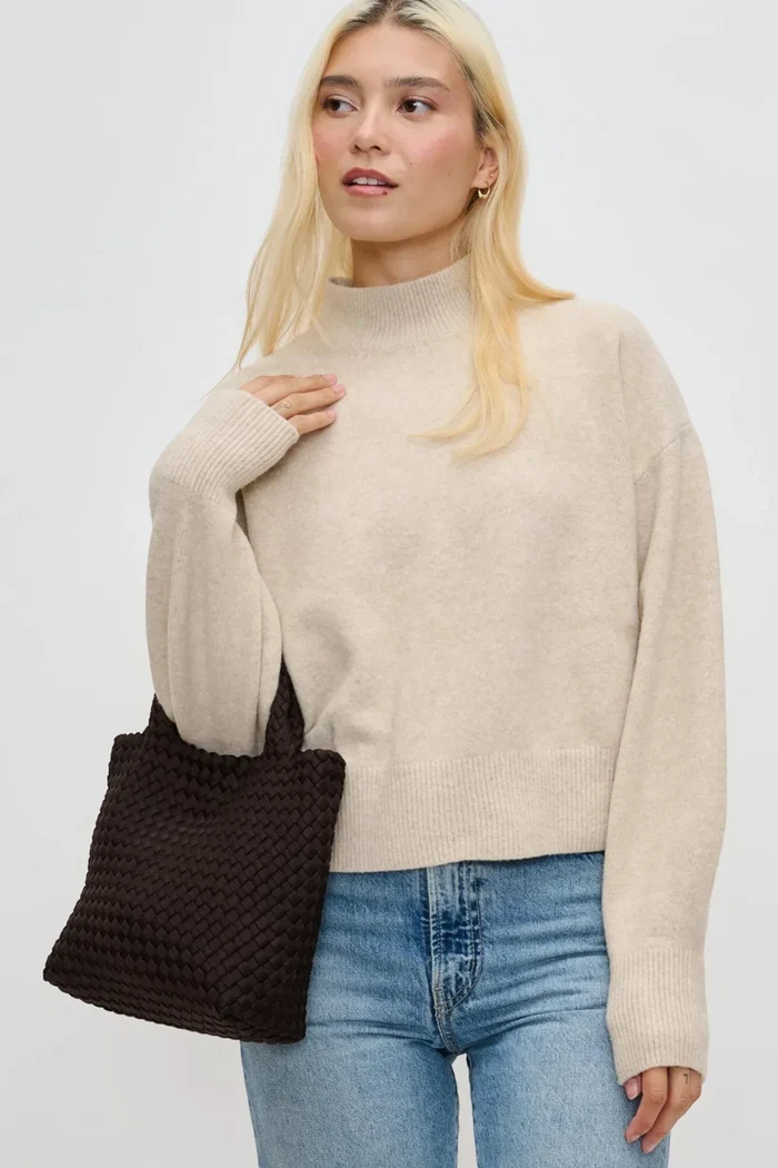 Sky's The Limit Small Tote | Chocolate