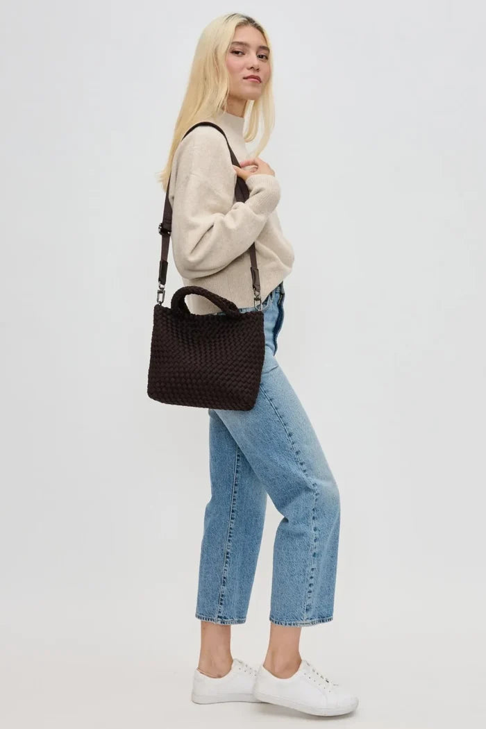 Sky's The Limit Small Tote | Chocolate
