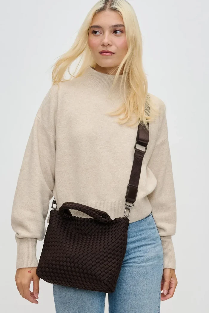 Sky's The Limit Small Tote | Chocolate