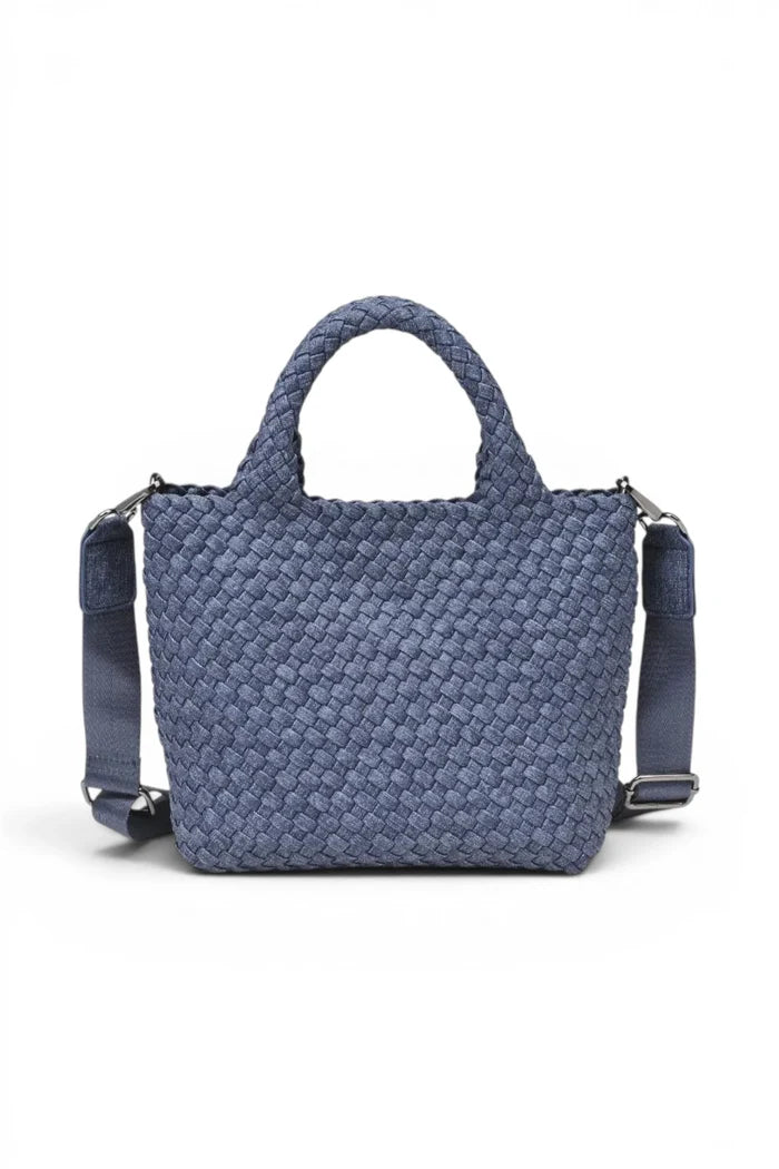 Sky's The Limit Small Tote | Dark Denim