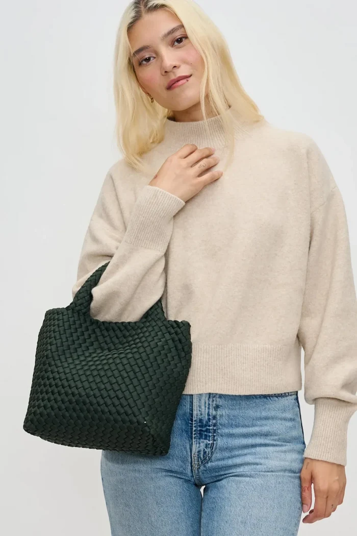 Sky's The Limit Small Tote | Olive