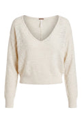 Soft Focus Fine Gauge Linen Pullover | Ivory