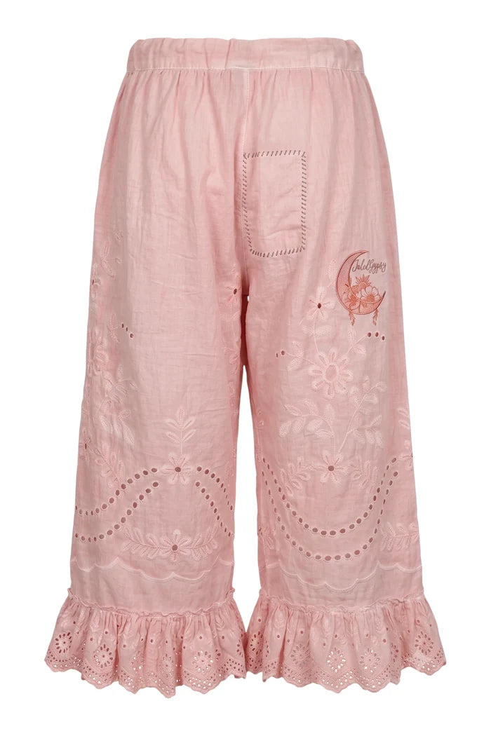 Softly Worn Eyelet Bloomer | Rose