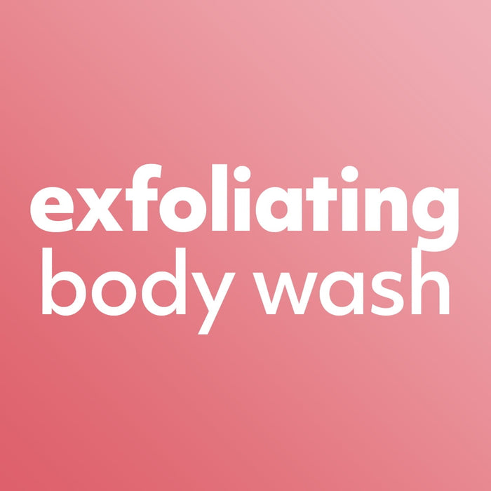 Softsoap Adult Body Wash Exfoliating Scrub, Coconut Butter Scent, All Skin Types, 20 oz Bottle