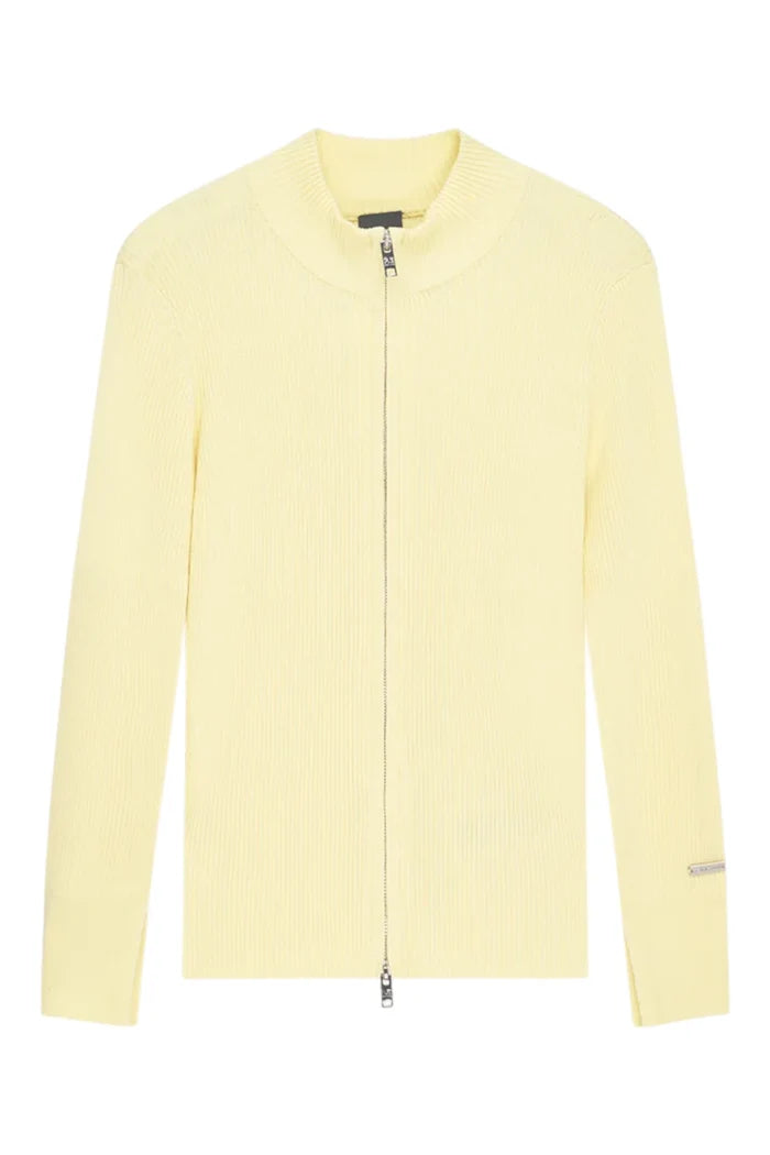 Solar Knit Jacket | Soft Yellow