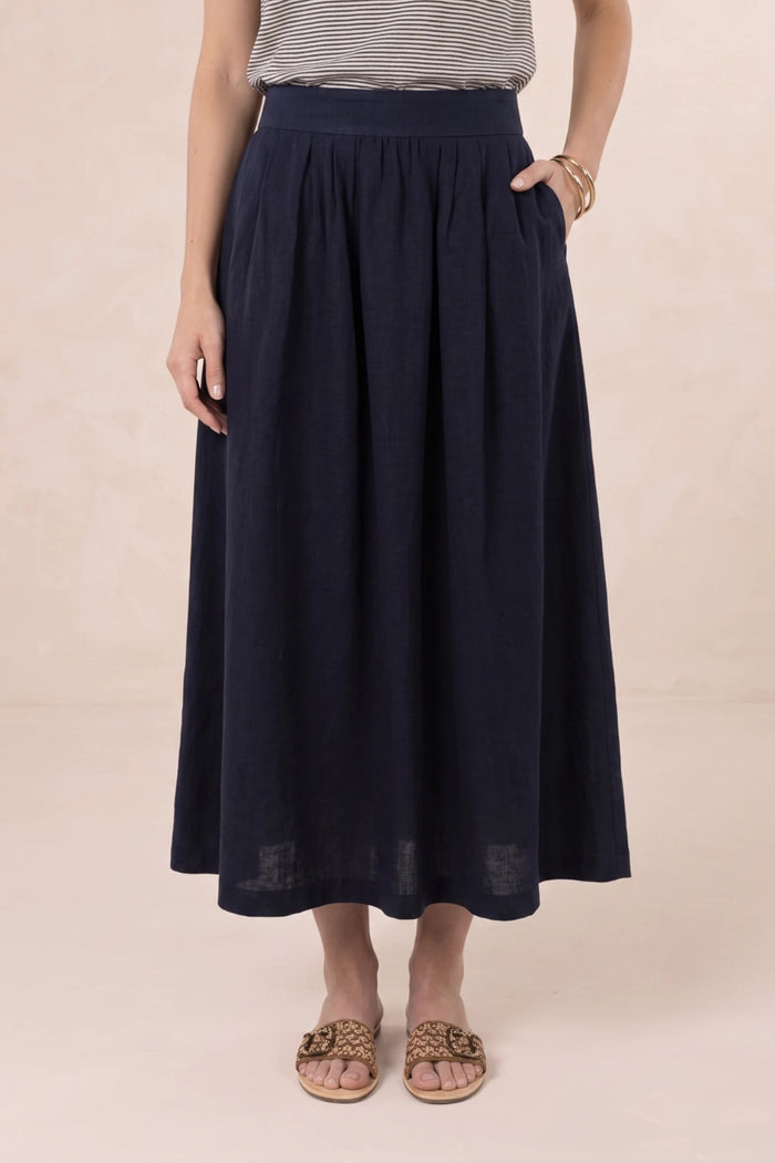 Solar Skirt | Navy