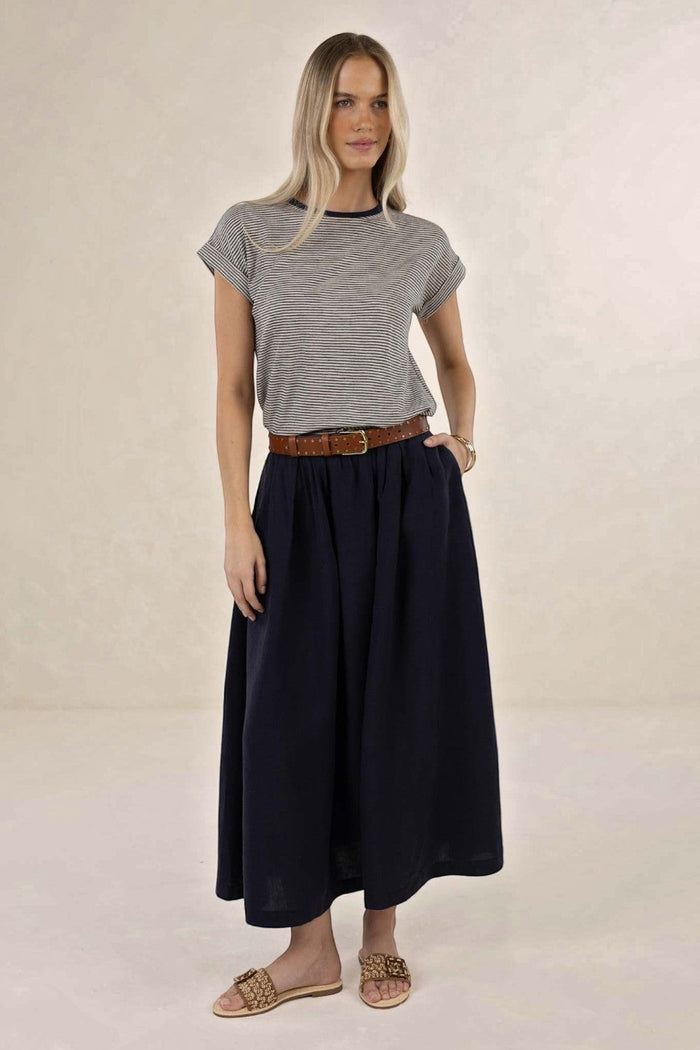 Solar Skirt | Navy
