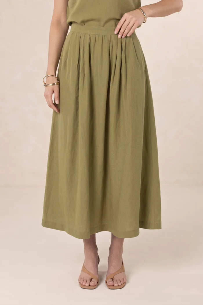 Solar Skirt | Olive