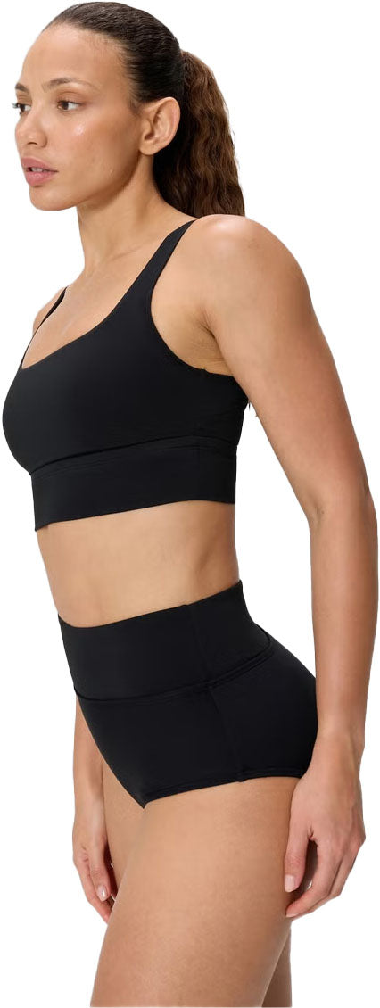 Solid Square Neck Bikini Top - Women's