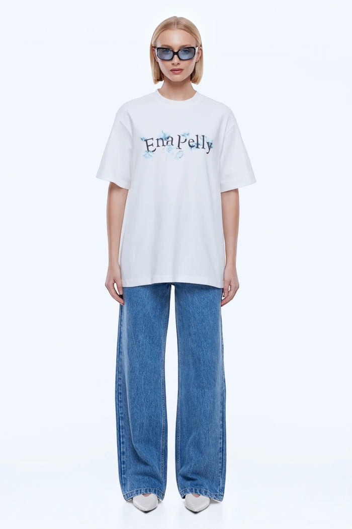 Sophia Relaxed Tee | Vintage White/Ena Pelly