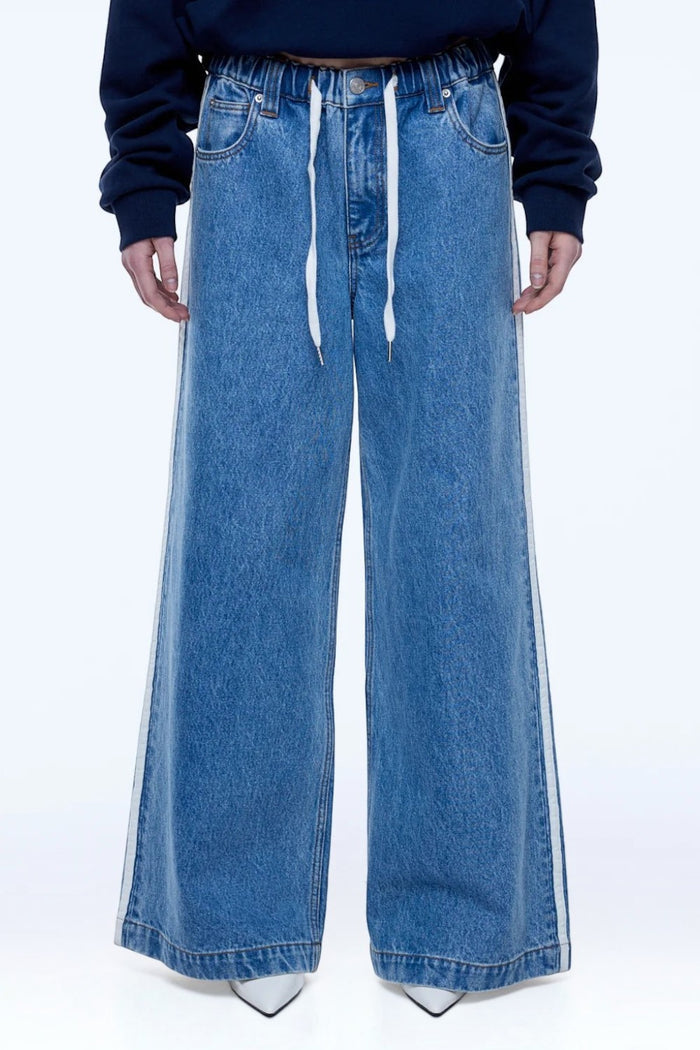 Sophie Wide Leg Jean | Light Indigo