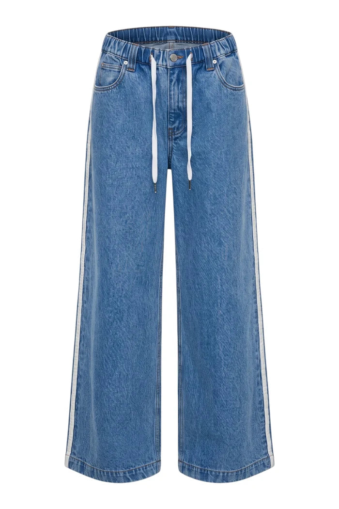Sophie Wide Leg Jean | Light Indigo