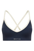 Spectrum Sports Bra | Marine Blue/Whisper White