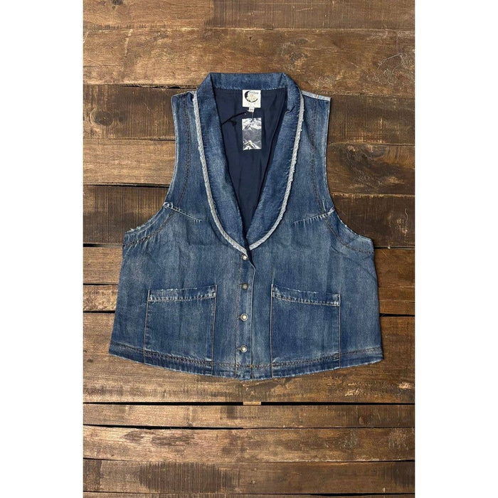 Spellbound Vest | Chambray