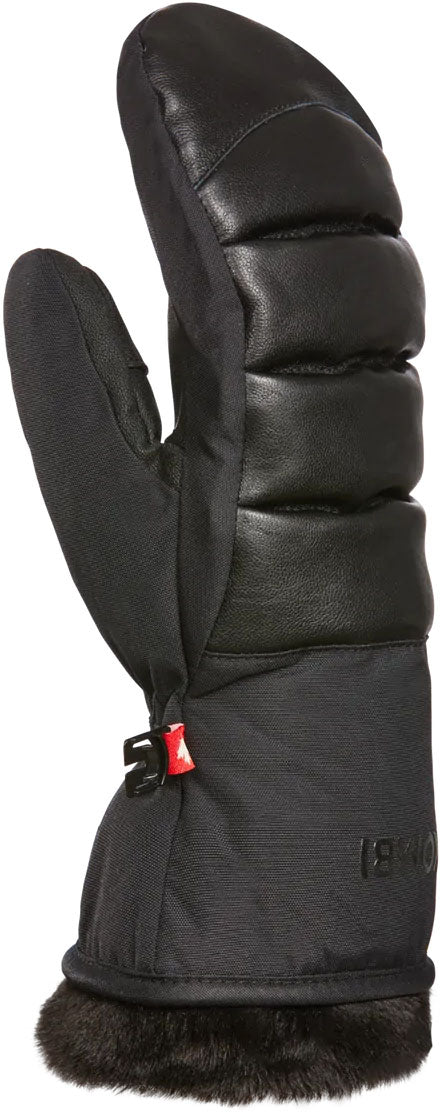 Spicy Leather Mittens - Women's