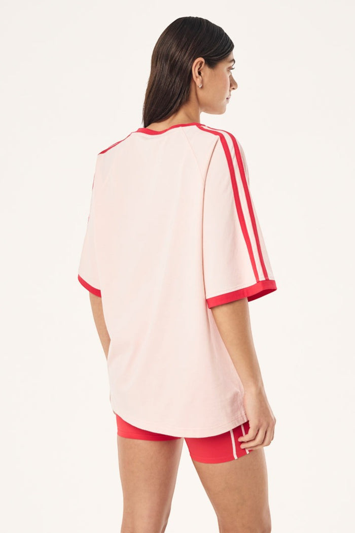 Spinout Baseball Tee | Soft Pink