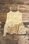 Squared Away Tank | Tea Stain