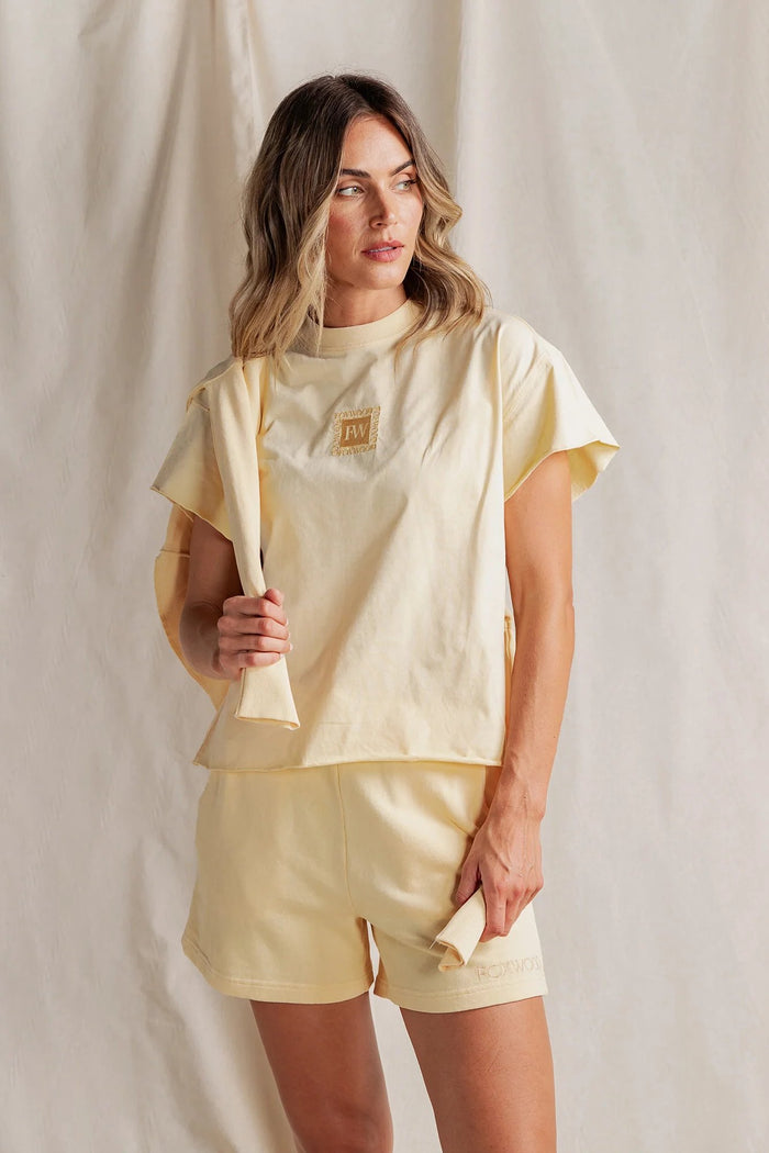 Stamp Tee | Lemon