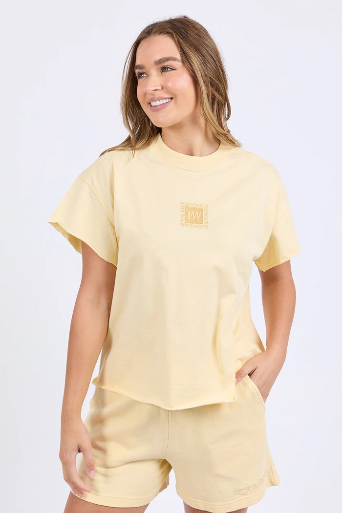 Stamp Tee | Lemon