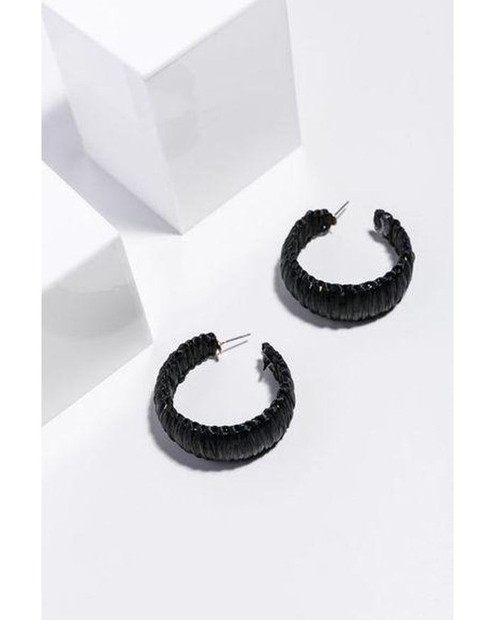 Starlet Earrings in Black