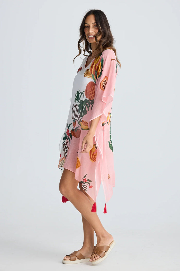 Stella Kaftan | Tropical Fruit Print