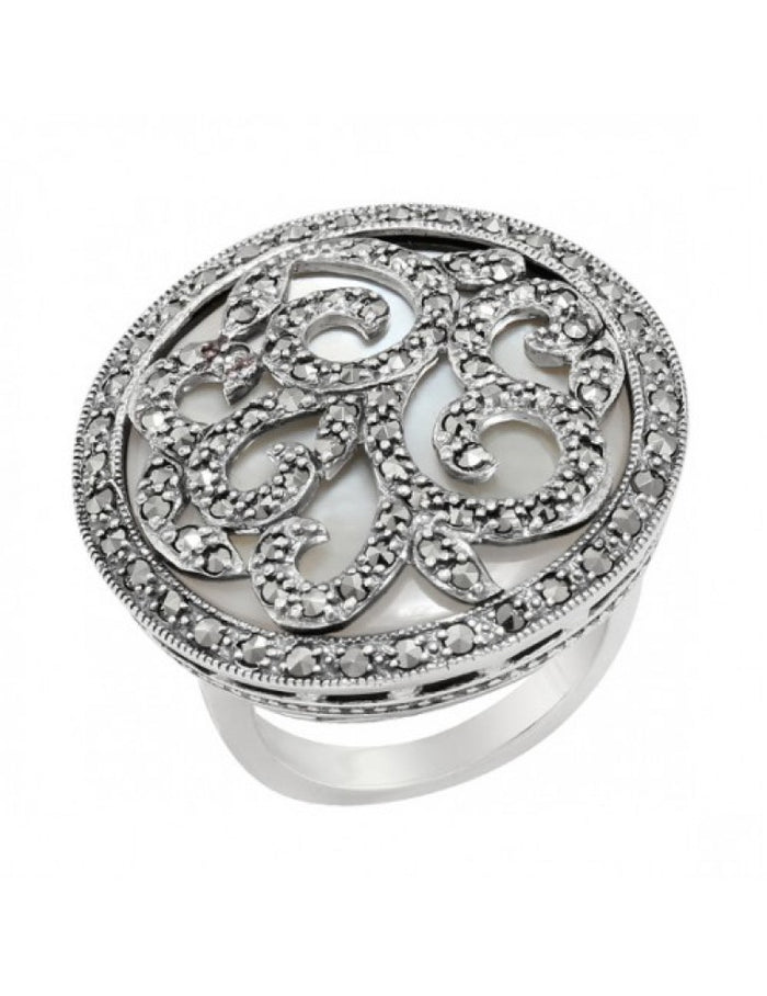 Sterling Silver Swirl Ring
